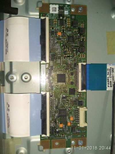 Лот: 10894772. Фото: 1. t-con RUNTk5538TP Samsung UE40H5270AU... Печатные платы