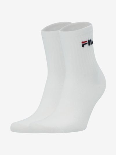 Лот: 22439238. Фото: 1. Носки детские FILA, 2 пары, Белый. Другое (спортивная одежда)