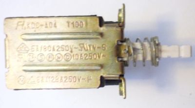 Лот: 17439295. Фото: 1. Выключатель KDC-A04, 6A/250V. Реле, тумблеры, переключатели