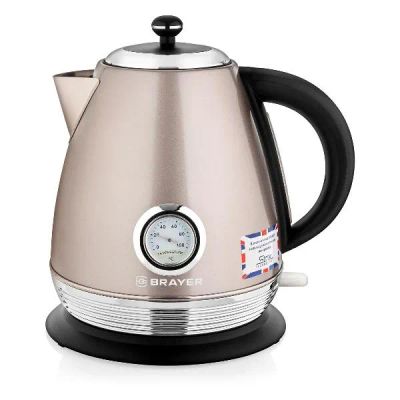 Лот: 24468633. Фото: 1. Электрический чайник Brayer BR1007. Чайники, кофемашины, кулеры