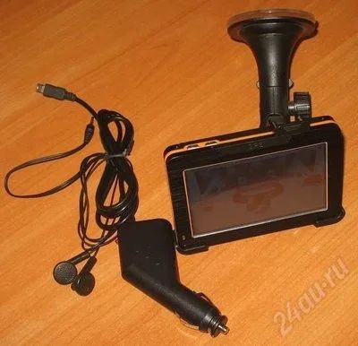 Лот: 463152. Фото: 1. GPS 4.3" полный фарш: AV-in, FM... GPS-навигаторы