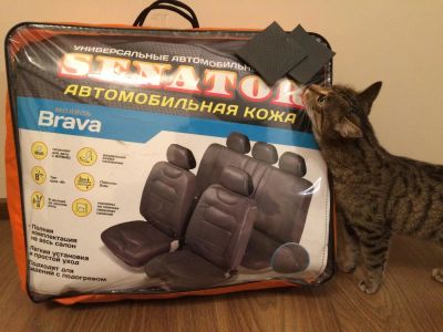 Лот: 10202508. Фото: 1. Авточехлы универсальные Senator... Чехлы, коврики, оплетки руля