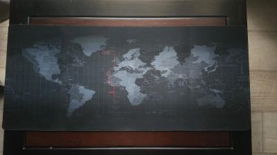 Лот: 9723393. Фото: 1. Коврик карта мира для мыши 700... Коврики