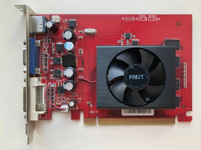 Лот: 25079432. Фото: 1. PCI-E 512Mb Palit GeForce 9400GT... Видеокарты