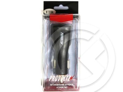 Лот: 13960471. Фото: 1. АЗУ PROVOLTZ 2USB 2.1A (короткий... Зарядные устройства, блоки питания, адаптеры сетевые для смартфонов