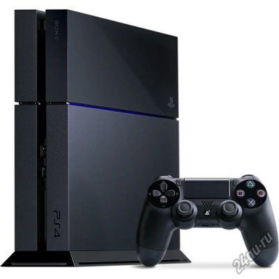Лот: 4549112. Фото: 1. Sony PlayStation 4 500 GB + геймпад... Игровые приставки, консоли