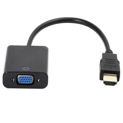 Лот: 25511698. Фото: 1. HDMI-VGA переходник адаптер HDMI... Шлейфы, кабели, переходники