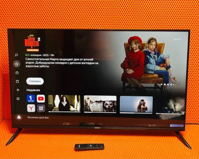 Лот: 21978499. Фото: 1. Телевизор Smart tv 43" Full HD... Телевизоры