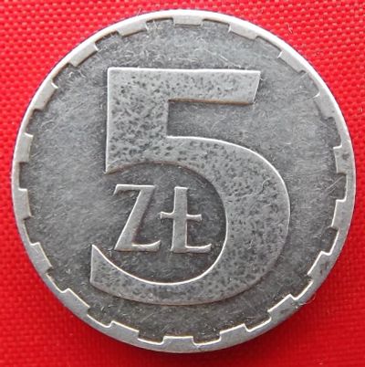 Лот: 1589324. Фото: 1. (№776-3/LF) 5 злотых 1989 (Польша... Европа