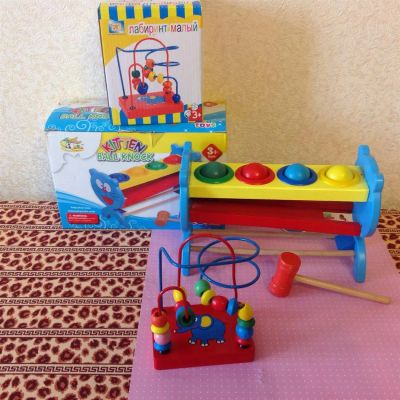 Лот: 3832253. Фото: 1. 2 развивающие игрушки одним лотом. Развивающие