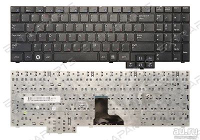 Лот: 15963404. Фото: 1. Клавиатура SAMSUNG R519 (RU) черная... Клавиатуры для ноутбуков