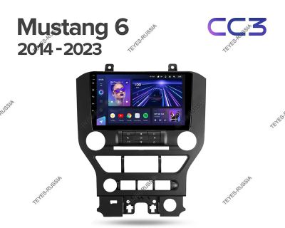 Лот: 20758185. Фото: 1. Магнитола Teyes CC3L Ford Mustang... Автомагнитолы
