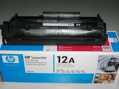 Лот: 54401. Фото: 1. Картридж HP Q2612A он же 12А... Картриджи, расходные материалы
