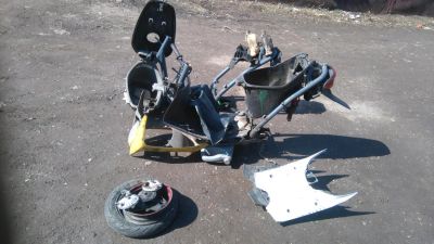 Лот: 7263992. Фото: 1. Honda Dio. Мотороллеры, мопеды