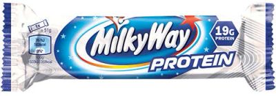 Лот: 10868937. Фото: 1. Батончик Milky way protein (18... Спортивное питание, витамины