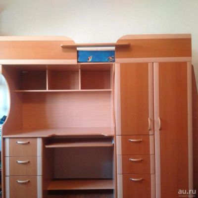 Лот: 8320756. Фото: 1. Кровать-чердак Кровать/Стол/Шкаф. Кровати