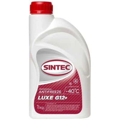 Лот: 24117622. Фото: 1. Антифриз Sintec, Lux, G12+, 1... Масла, жидкости