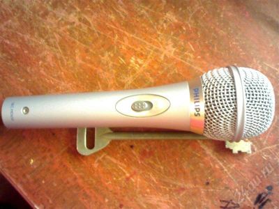 Лот: 404346. Фото: 1. два микрофона PHILIPS одним лотом. Наушники, гарнитуры