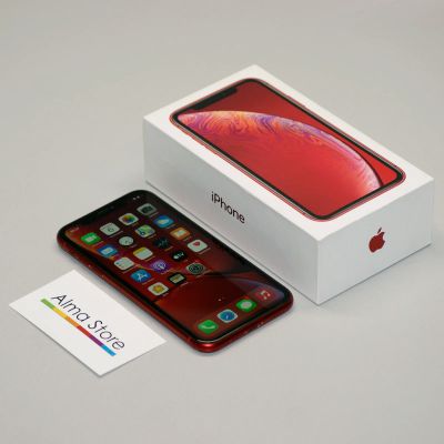 Лот: 19024549. Фото: 1. [Б/У] Apple iPhone XR 128 ГБ... Смартфоны
