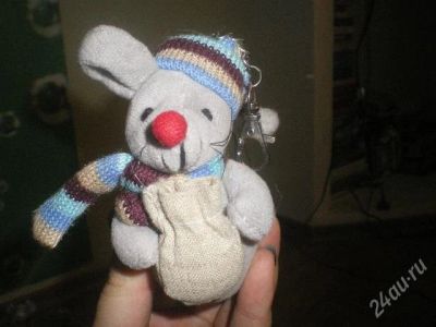 Лот: 997245. Фото: 1. брелок "мышь". Фигурки, статуэтки