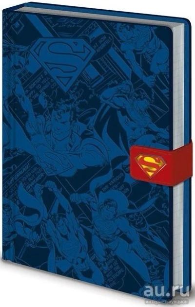 Лот: 13848286. Фото: 1. Блокнот для записей "Superman... Записные книжки, ежедневники, блокноты