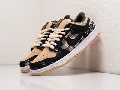 Лот: 24977309. Фото: 1. Кроссовки Nike SB Dunk Low x Travis... Кеды, кроссовки, слипоны