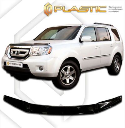 Лот: 13002459. Фото: 1. Дефлектор капота HONDA PILOT 2008-2015г. Детали тюнинга