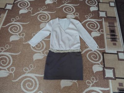 Лот: 4767320. Фото: 1. Платье Шоколадно-молочное!!!!. Платья