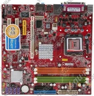Лот: 682268. Фото: 1. MSI MS-7210 945GM2-F (OEM) LGA775... Материнские платы
