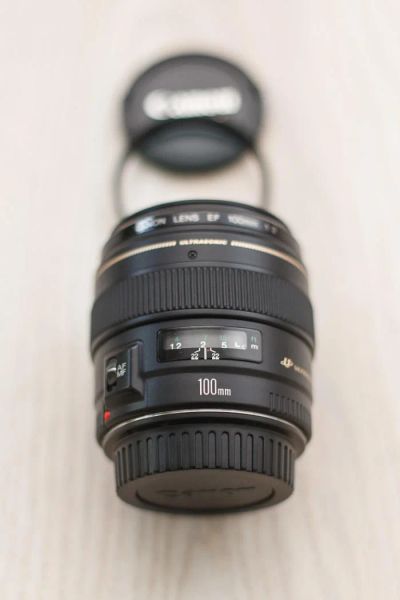 Лот: 4212659. Фото: 1. Объектив Canon EF 100 mm f/2.0... Объективы