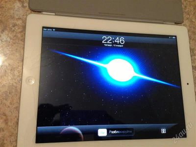 Лот: 2411619. Фото: 1. ipad 2 32 gb разбит экран, сенсор... Планшеты