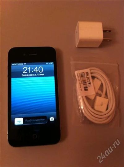 Лот: 2797810. Фото: 1. iphone 4 16gb. Смартфоны