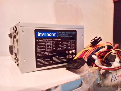 Лот: 4849405. Фото: 1. Блок питания InvEnum 400W. Снят... Корпуса, блоки питания