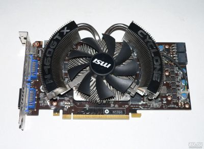Лот: 14851220. Фото: 1. PCI-E 1Gb MSI GeForce 460GTX. Видеокарты