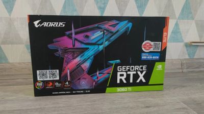 Лот: 20540620. Фото: 1. Видеокарта Nvidia AORUS GeForce... Видеокарты