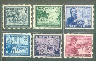 Лот: 11078319. Фото: 1. Марки Германии 1944 г **. Марки