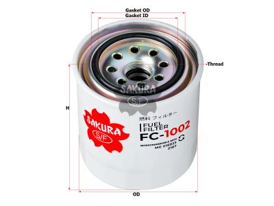 Лот: 20762224. Фото: 1. Топливный фильтр FC-1002 SAKURA... Расходные материалы