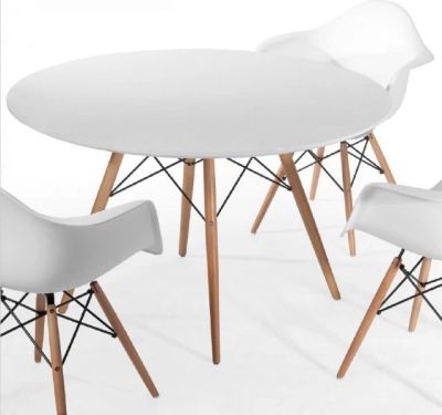 Лот: 12050544. Фото: 1. Стол Eames DSW 100 см новый. Столы, стулья, обеденные группы