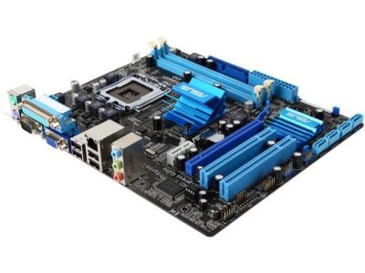 Лот: 13699961. Фото: 1. asus p5g41t-m lx plus + задняя... Материнские платы