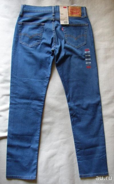 Лот: 9402203. Фото: 1. Джинсы slim Levis 511 р.30x32... Брюки, джинсы, шорты
