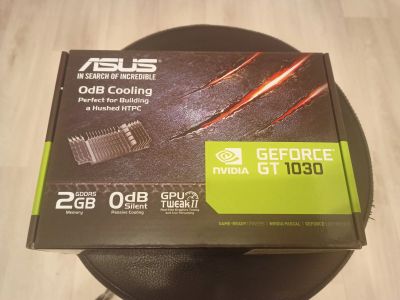 Лот: 19675089. Фото: 1. Asus GeForce GT 1030 2 GB. Видеокарты