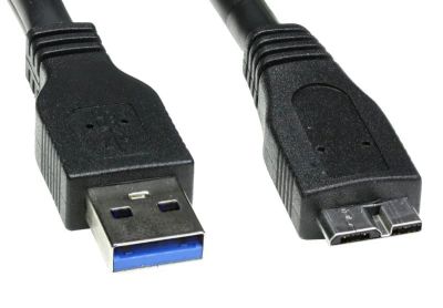 Лот: 3219490. Фото: 1. Кабель USB 3.0 - Micro b. Шлейфы, кабели, переходники