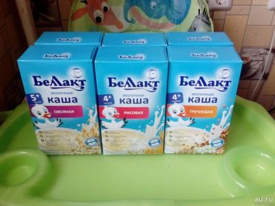 Лот: 9181833. Фото: 1. Каша молочная Беллакт.Цена за... Детское питание
