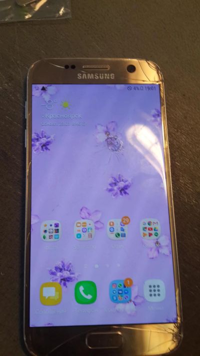 Лот: 9423200. Фото: 1. дисплей samsung galaxy S7 sm-g930f. Дисплеи, дисплейные модули, тачскрины