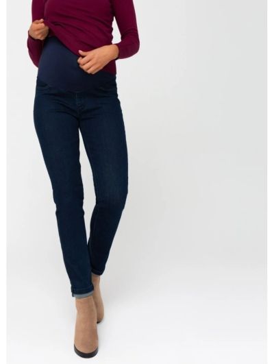 Лот: 19182315. Фото: 1. Классические джинсы для беременных... Джинсы