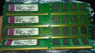 Лот: 17060563. Фото: 1. ОЗУ 8gb kingston ddr2 4x2gb 800Mhz. Оперативная память