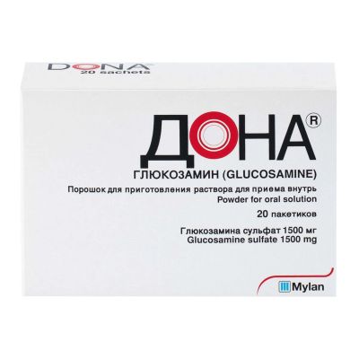 Лот: 23713159. Фото: 1. Дона пор. 1500мг №20. Лекарства