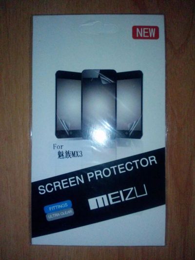 Лот: 4666614. Фото: 1. Защитная пленка для Meizu MX3. Защитные стёкла, защитные плёнки