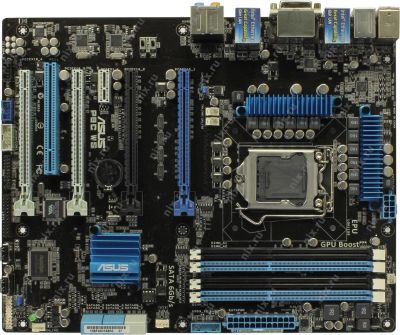 Лот: 10268230. Фото: 1. ASUS P8C WS LGA 1155 Intel C216... Материнские платы