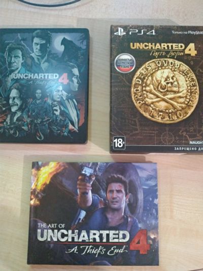 Лот: 17133127. Фото: 1. Uncharted 4 Special Edition. Игры для консолей